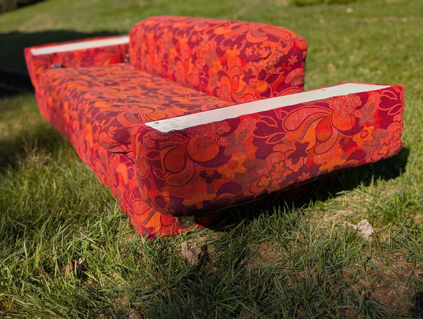 Tito Agnoli for Cinova Jack Lenor Larsen Style Custom 60's Sofa Bed