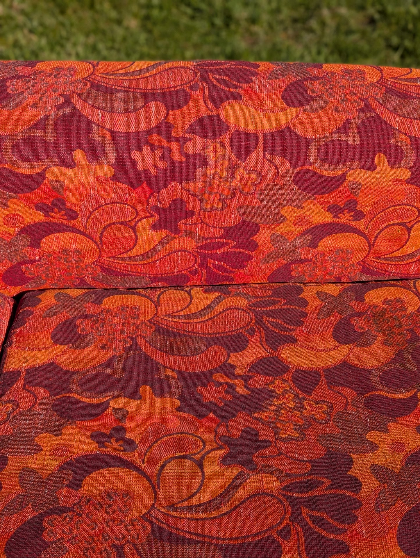 Tito Agnoli for Cinova Jack Lenor Larsen Style Custom 60's Sofa Bed