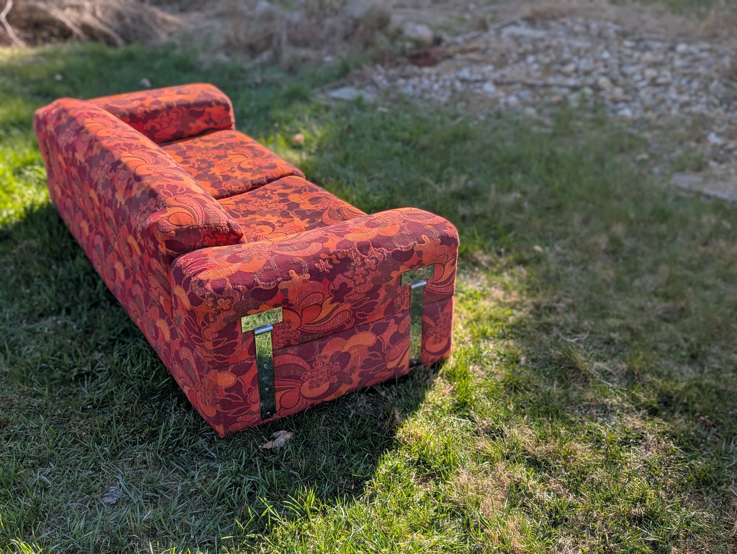 Tito Agnoli for Cinova Jack Lenor Larsen Style Custom 60's Sofa Bed