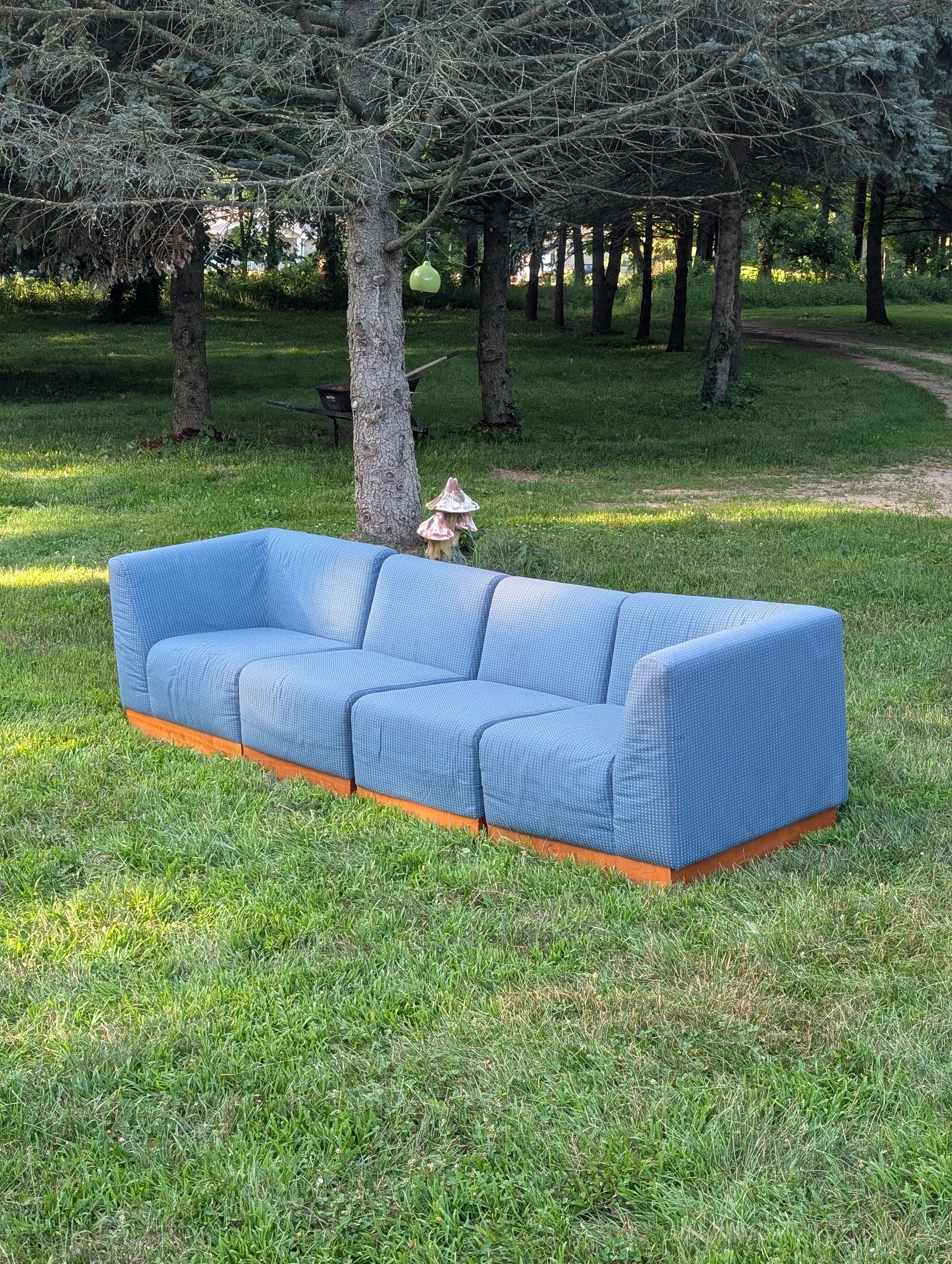 Vintage Modern 4-Piece Modular Sofa by iil Limited