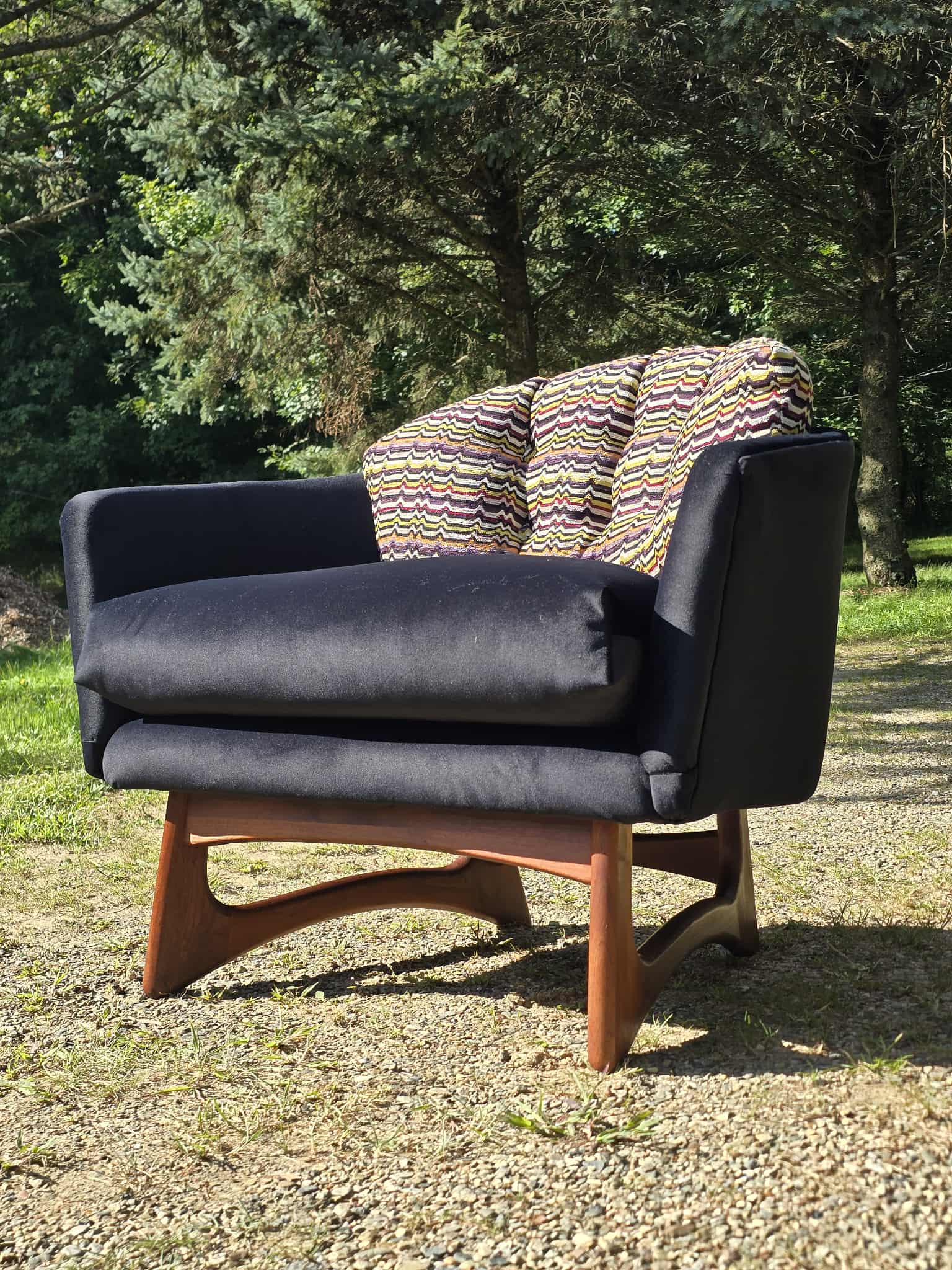 Adrian Pearsall 2749-C Barrel Chairs, c. 1960s