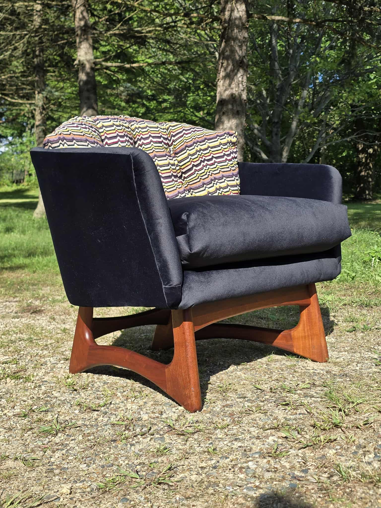 Adrian Pearsall 2749-C Barrel Chairs, c. 1960s
