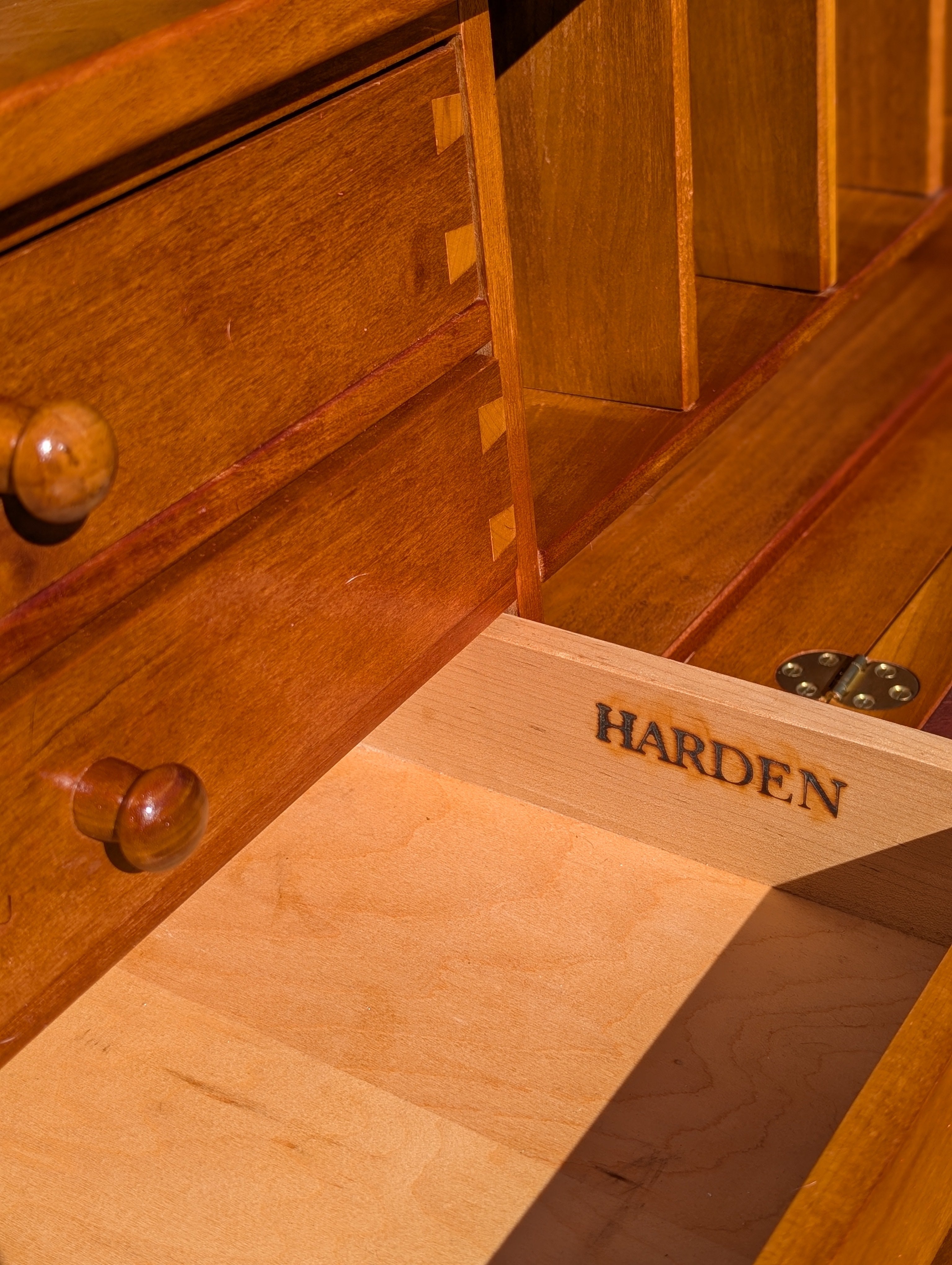 Andreas Hansen for Harden Solid Cherry Desk – RETROFLECTION