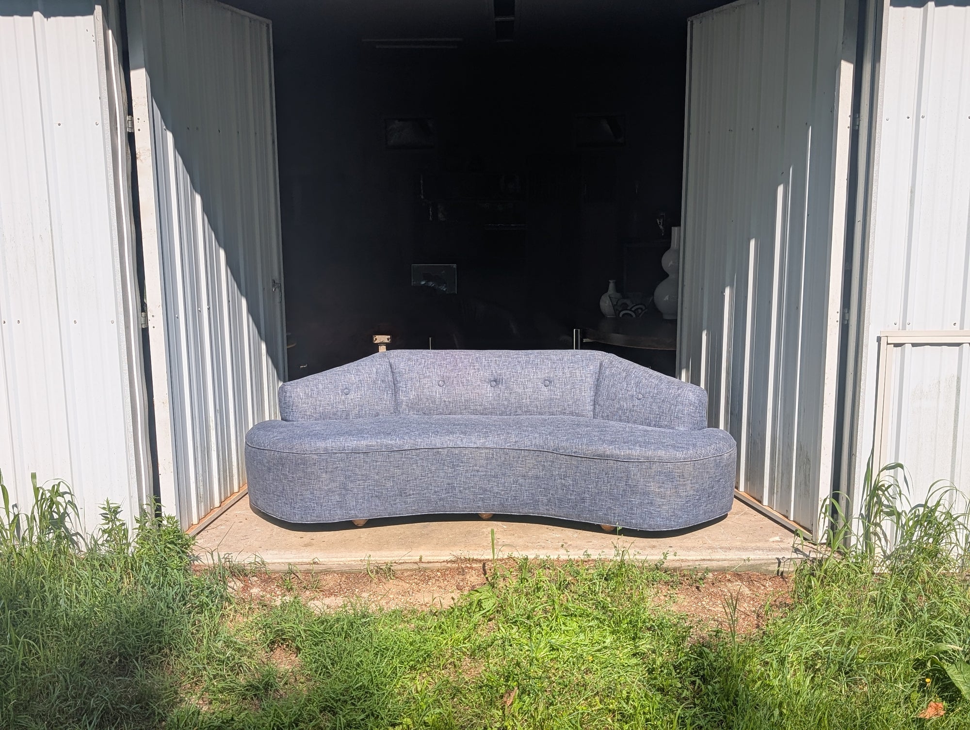 Vintage Kidney Bean Sofa