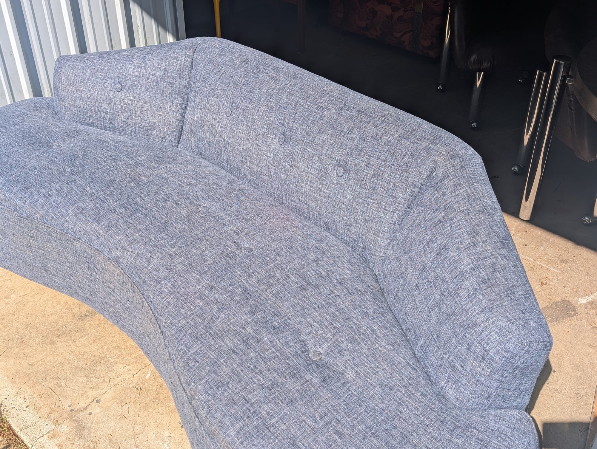 Vintage Kidney Bean Sofa