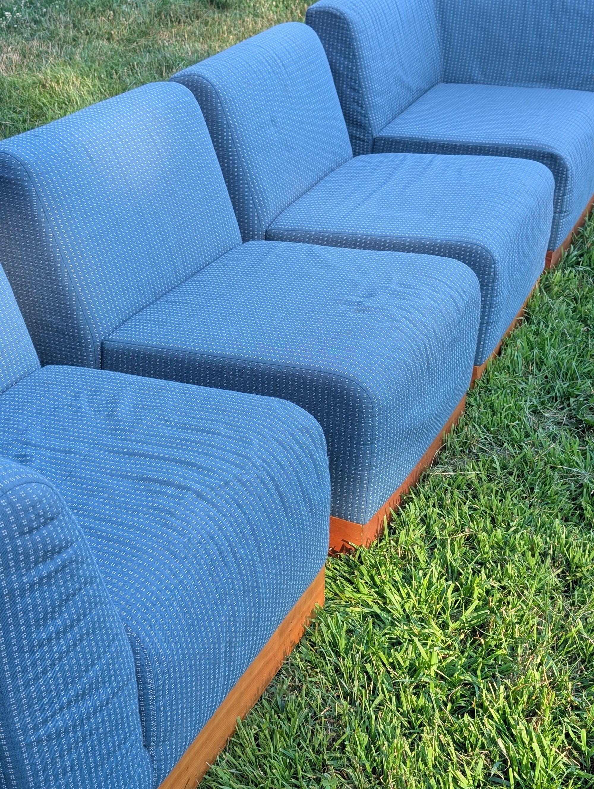Vintage Modern 4-Piece Modular Sofa by iil Limited
