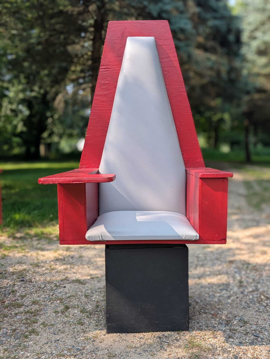 Unique Handcrafted High-back Swivel Chairs