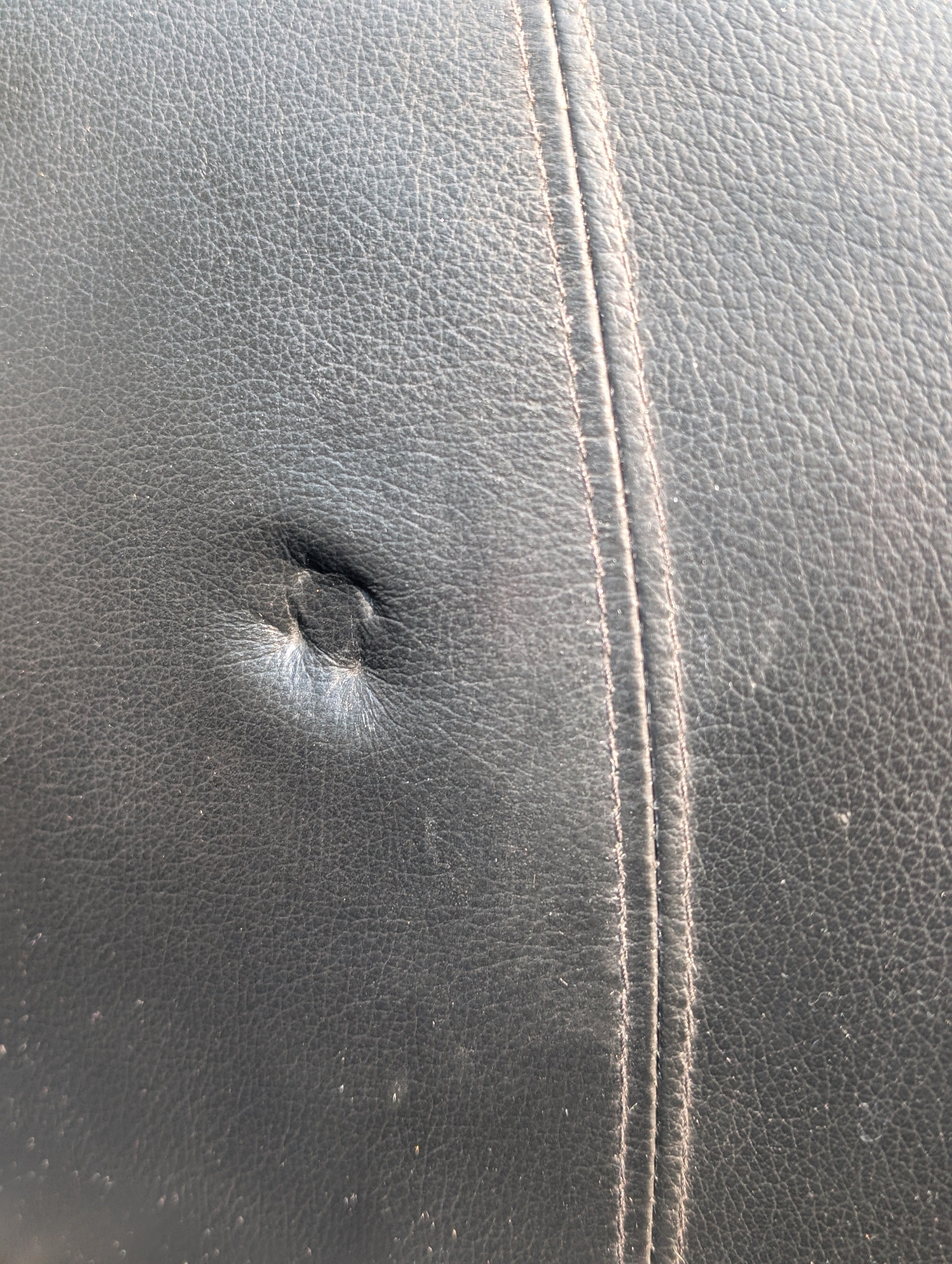 Danish Modern Kebe Bauhaus Leather Sofa, Circa 1970's