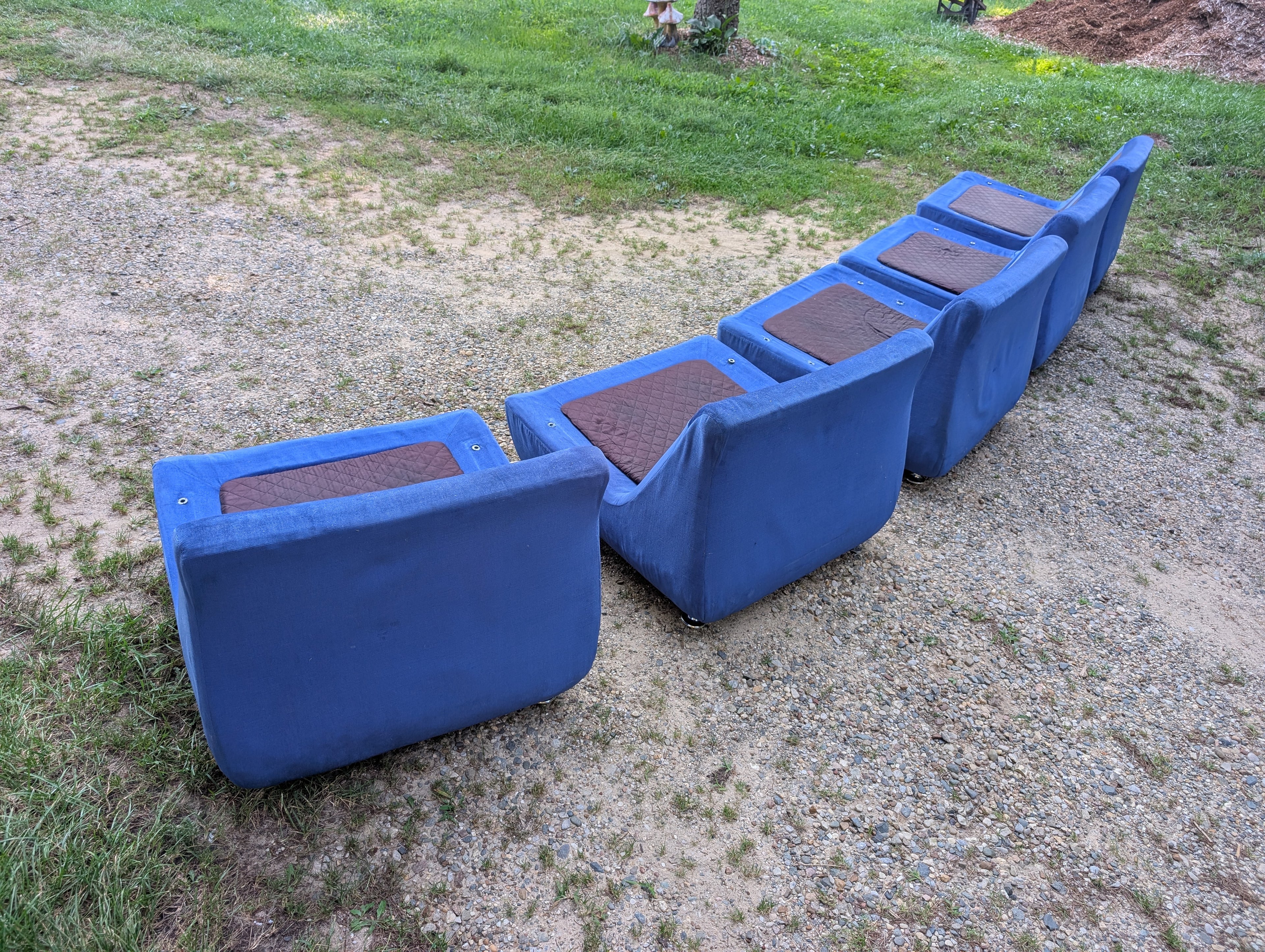 R.S. Associates Modular Sofa-Space Age, 1970s