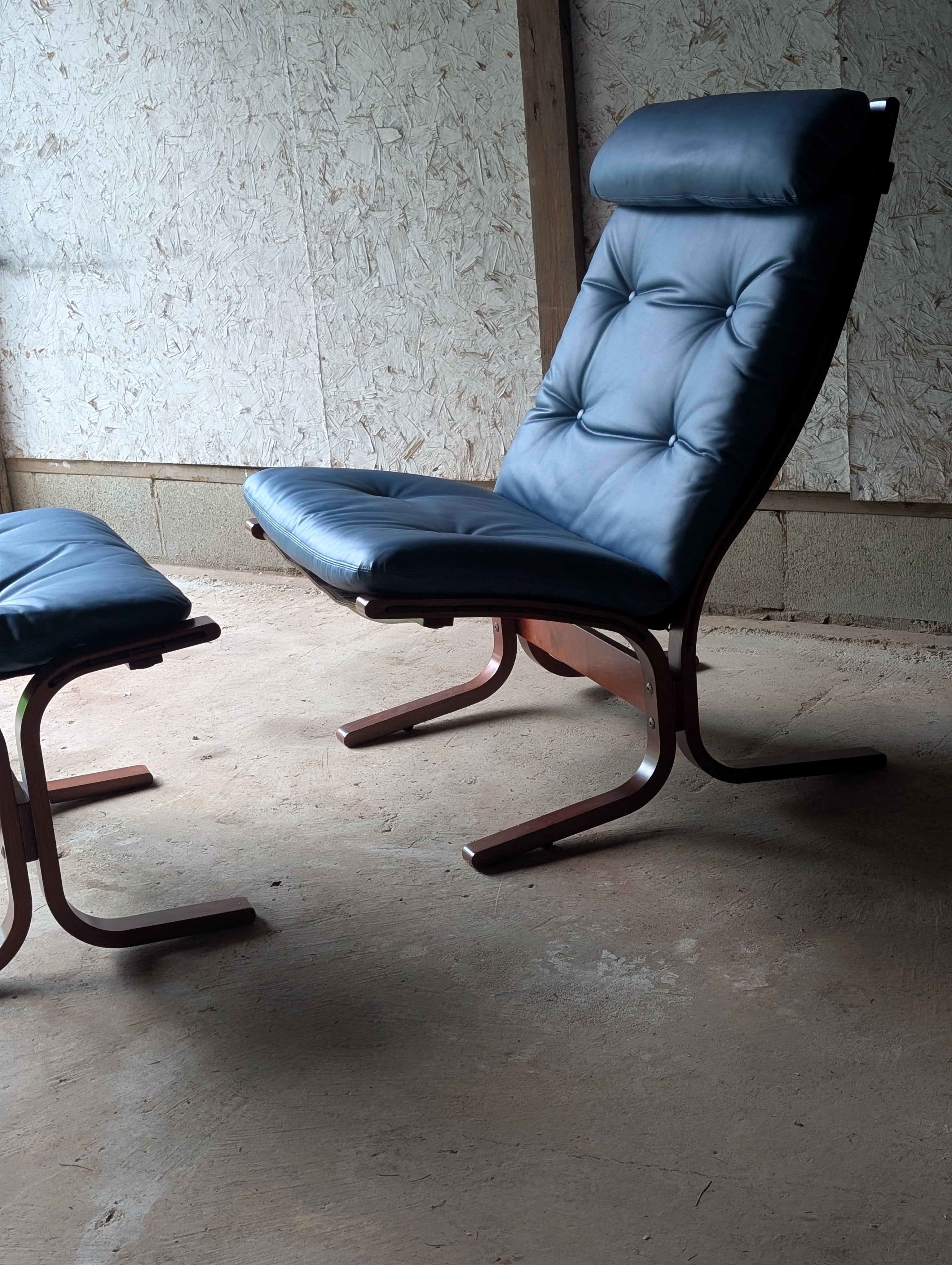Siesta Chair and Ottoman