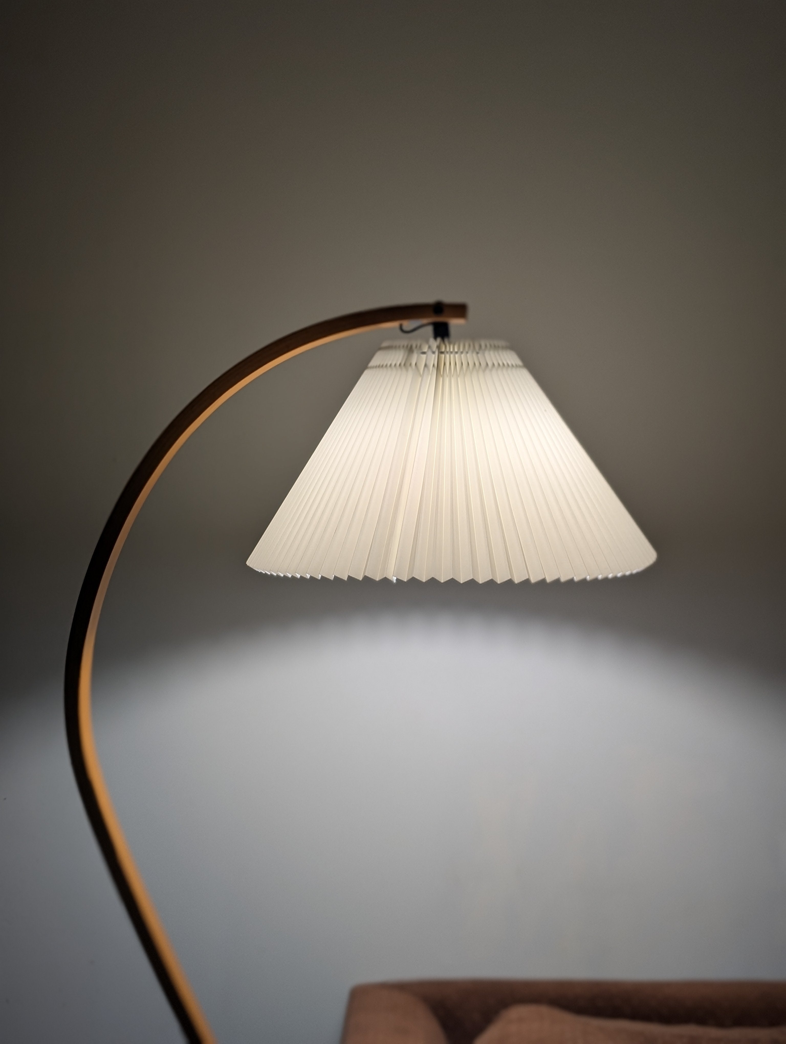 Caprani Bentwood Floor Lamp, Circa 1970s