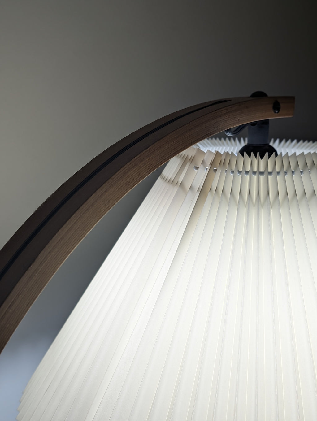 Caprani Bentwood Floor Lamp, Circa 1970s