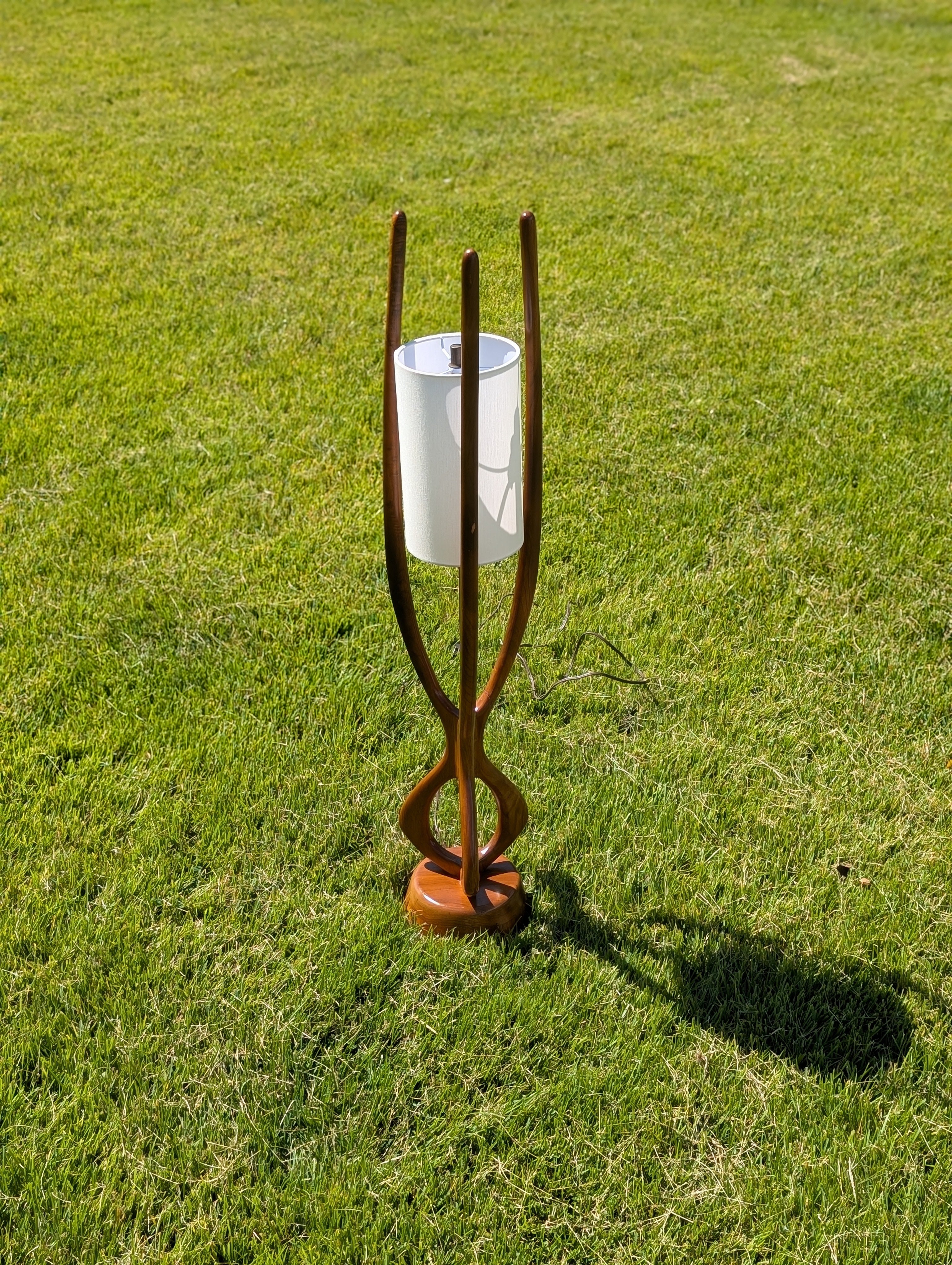Danish Modeline Style Lamp, c. 1960s