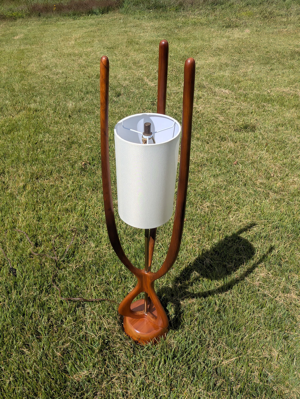 Danish Modeline Style Lamp, c. 1960s