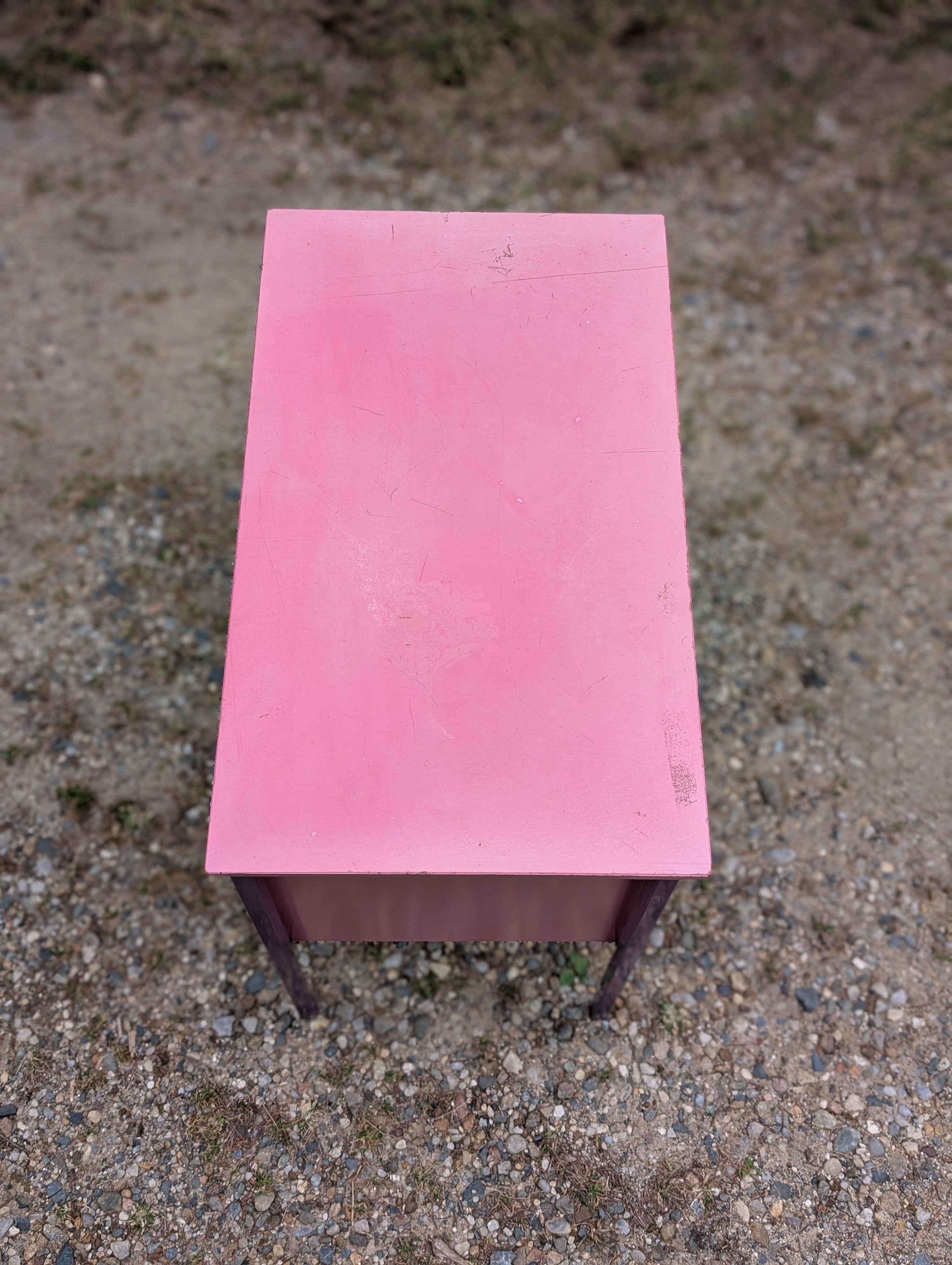Peter Max Style Lu Van Inc. Record Cube Storage Cabinet, c. 1970s