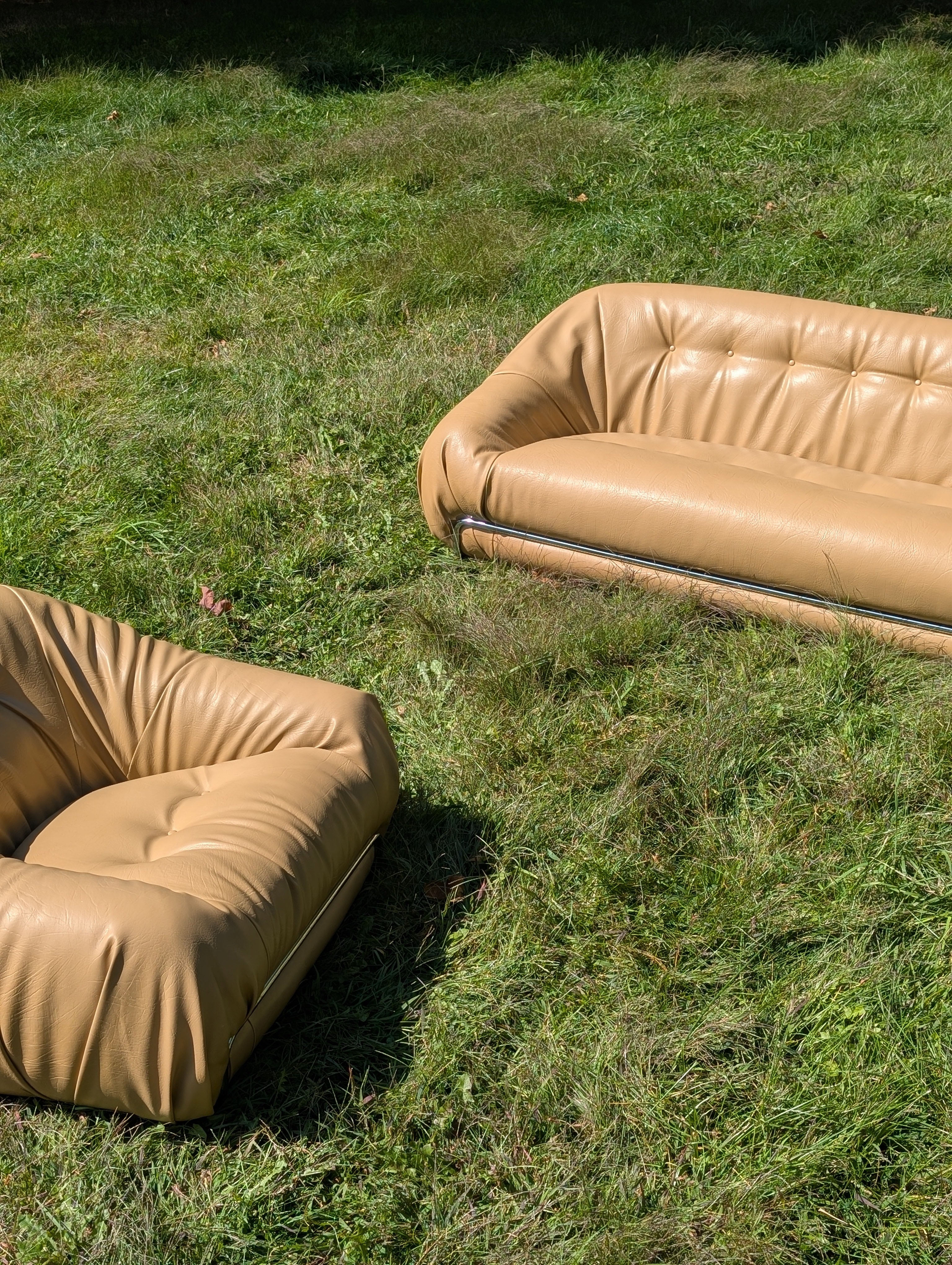 Burris Industries Sofa + Chair Set, c. 1970s