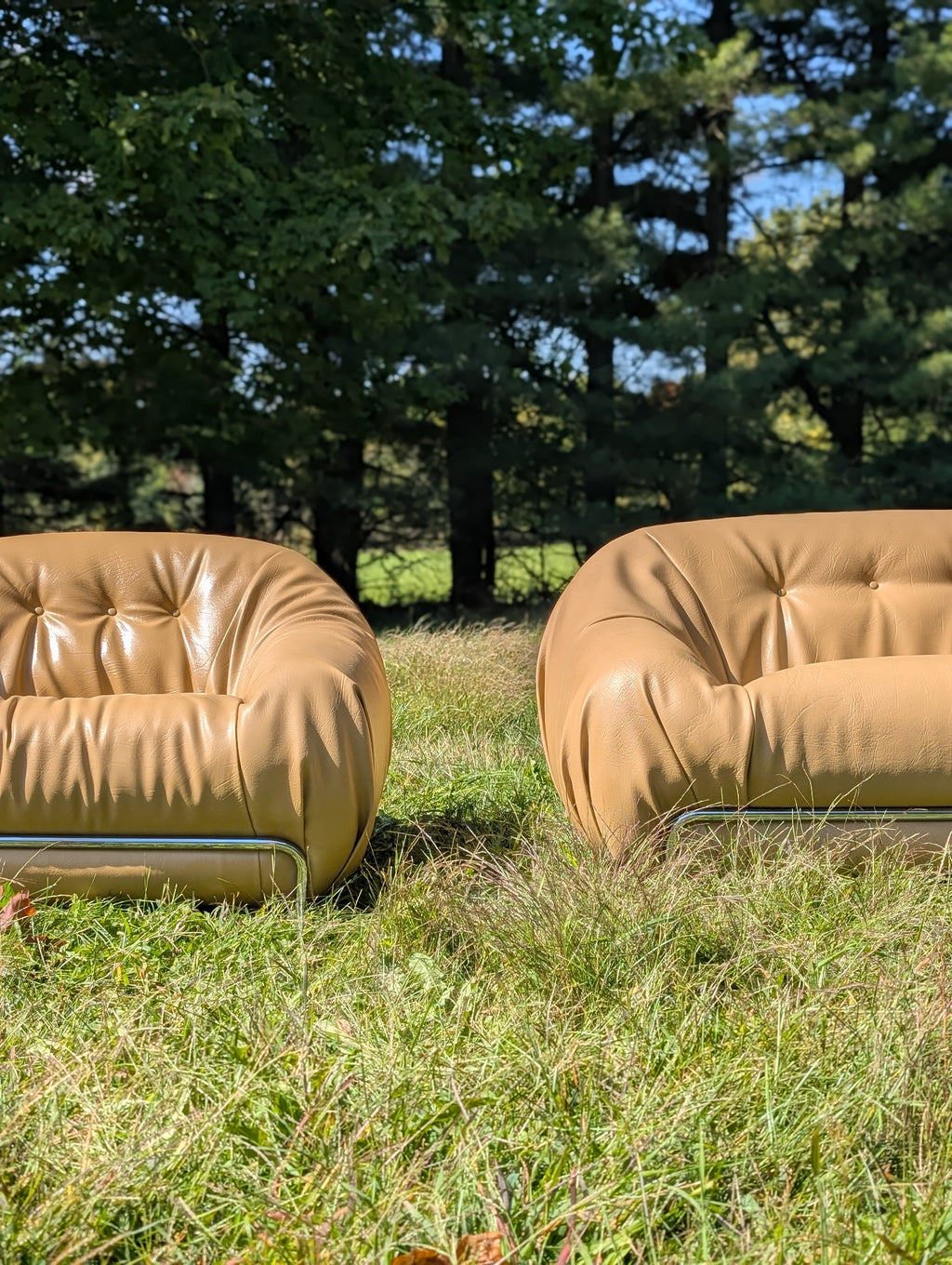Burris Industries Sofa + Chair Set, c. 1970s
