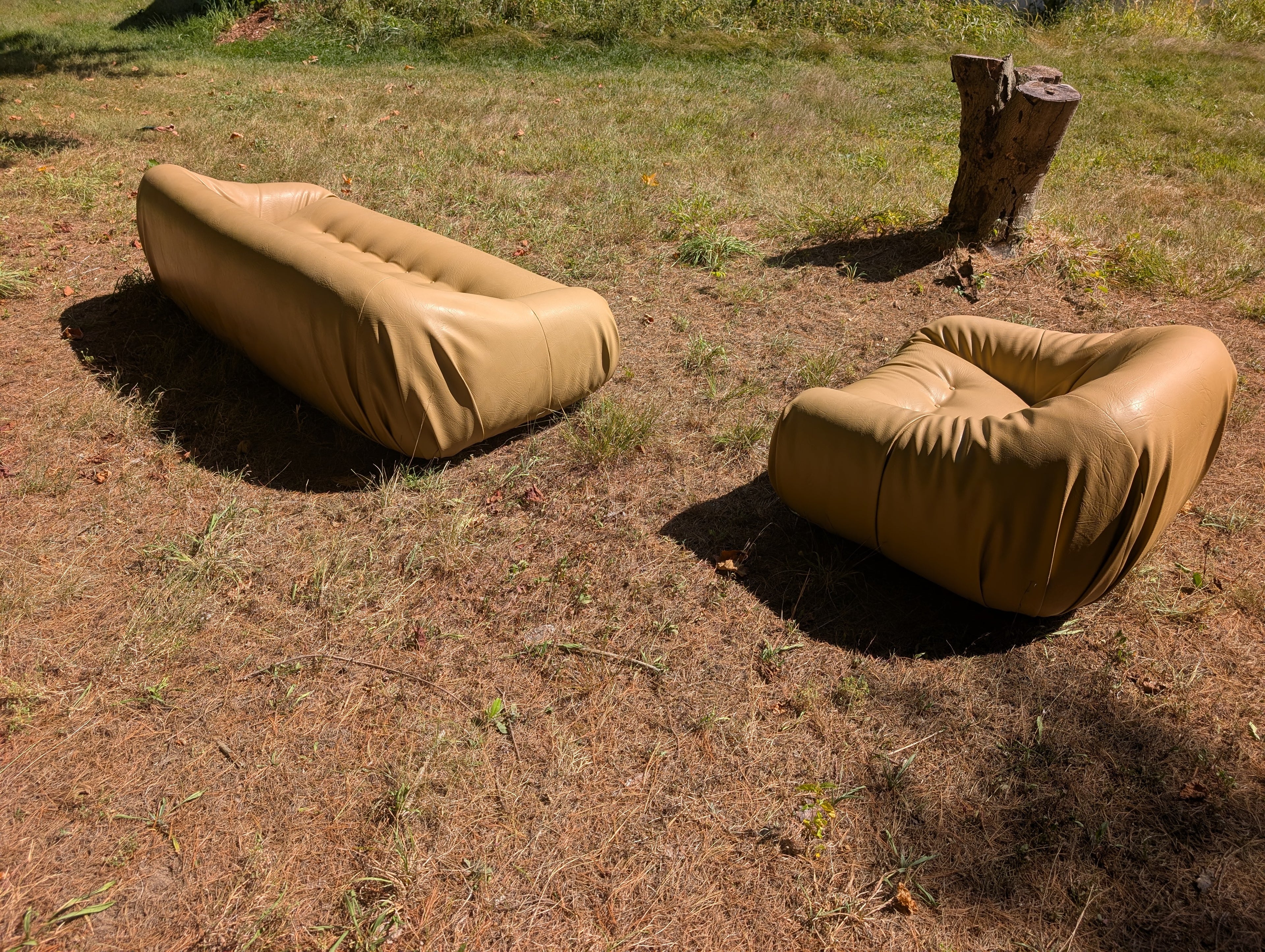 Burris Industries Sofa + Chair Set, c. 1970s