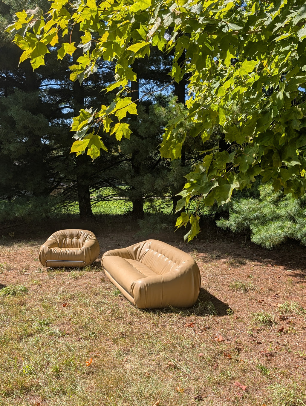 Burris Industries Sofa + Chair Set, c. 1970s