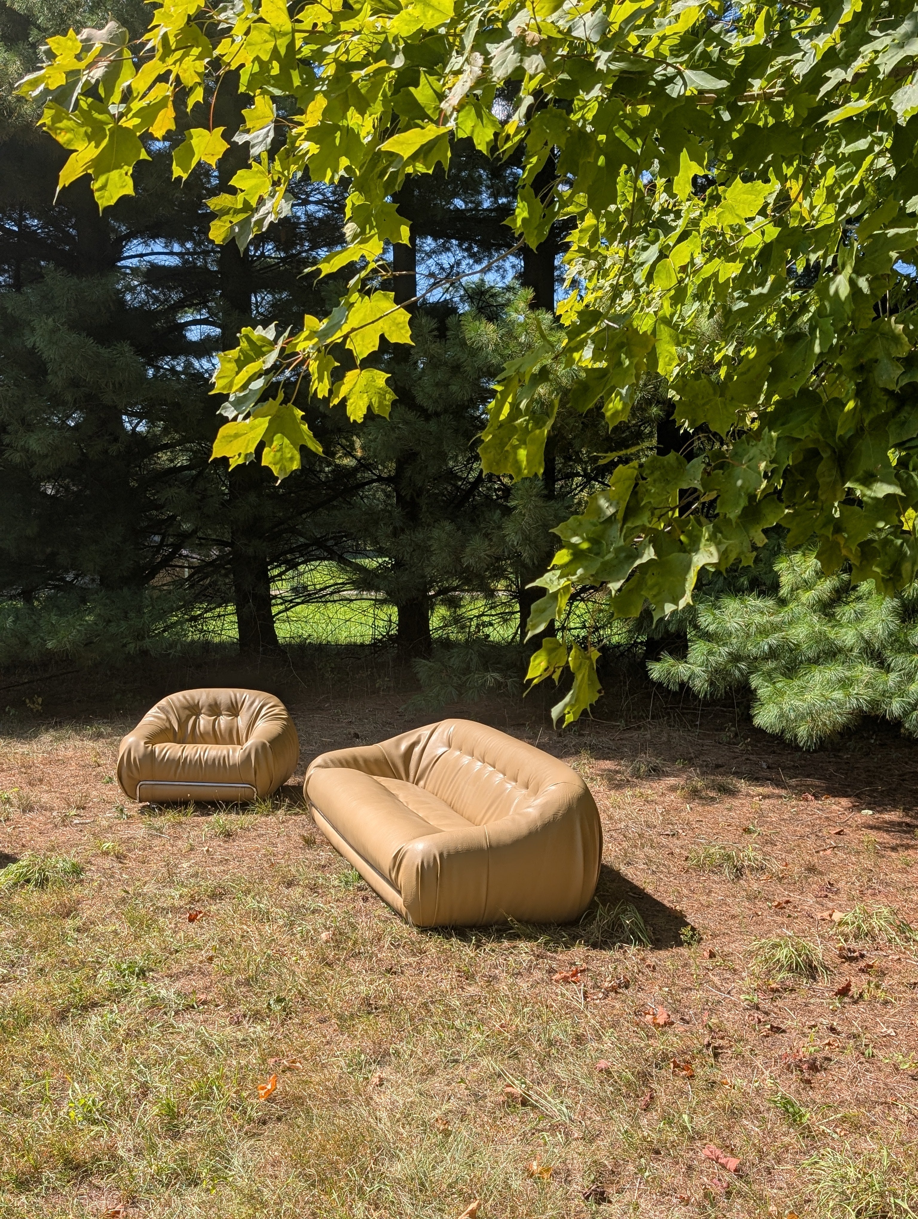 Burris Industries Sofa + Chair Set, c. 1970s