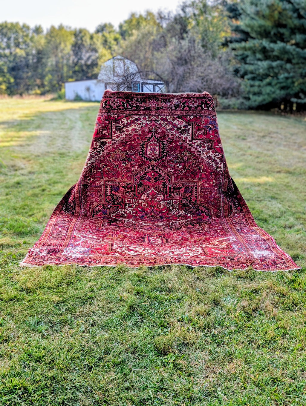 Mid-Century Heriz Persian Rug-12.5'x10'