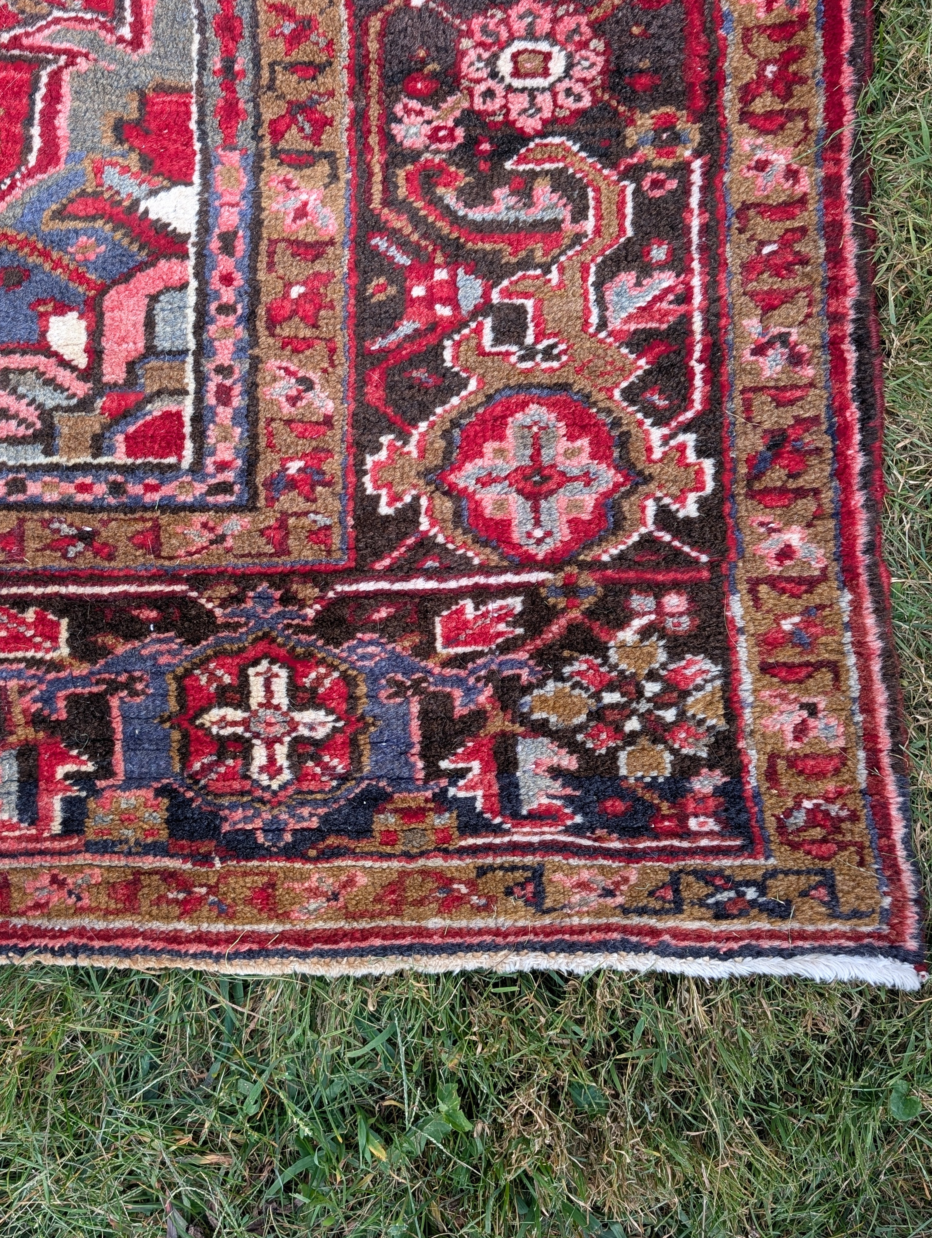 Mid-Century Heriz Persian Rug-12.5'x10'
