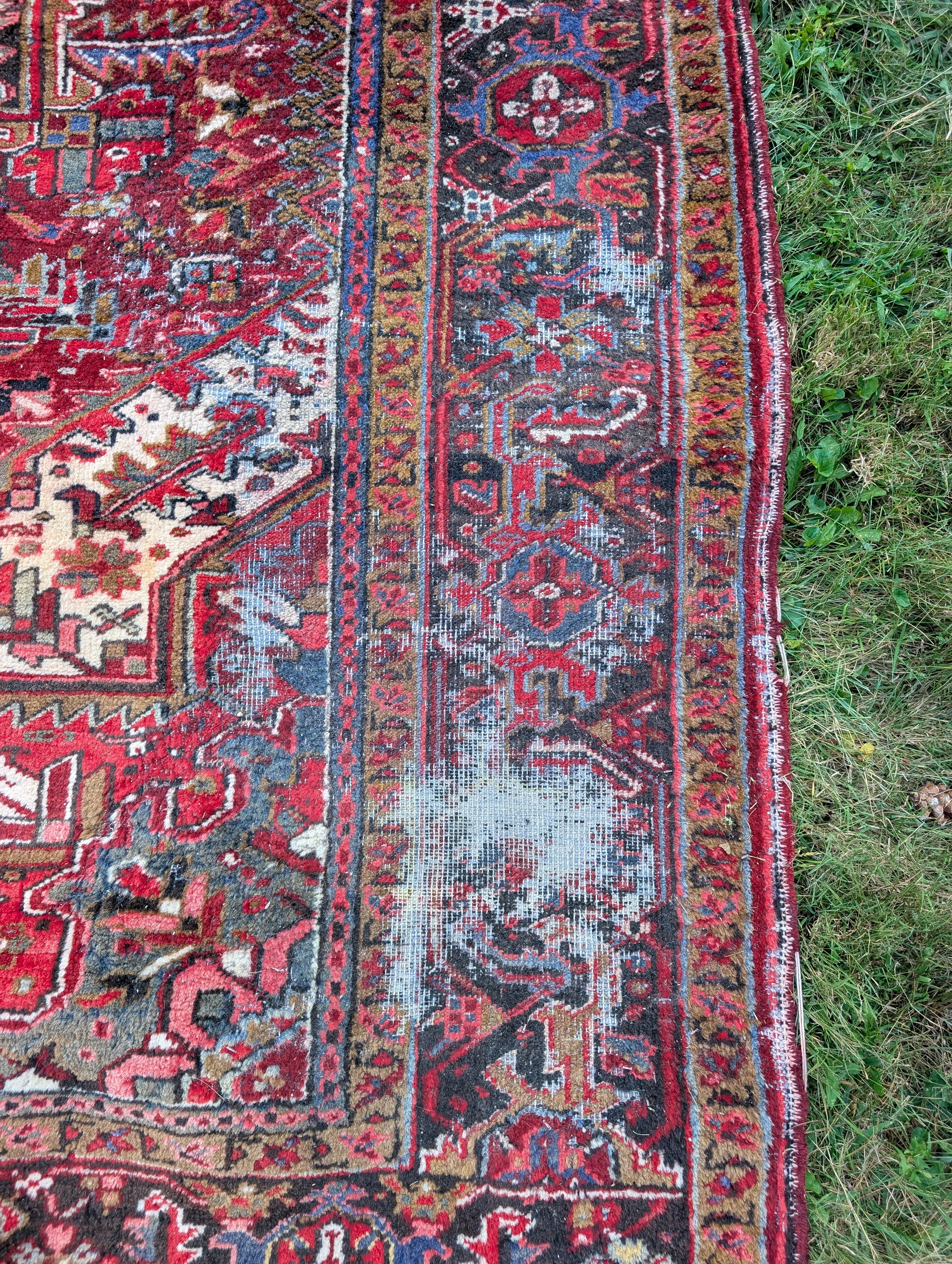 Mid-Century Heriz Persian Rug-12.5'x10'