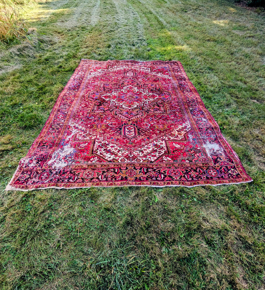 Mid-Century Heriz Persian Rug-12.5'x10'